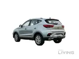 استئجار سيارة MG ZS 2022 كروس أوفر - فضي، 5 مقاعد، أوتوماتيك